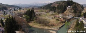 舘山城空撮